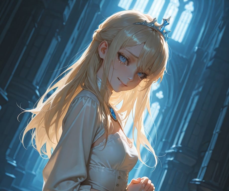 Cover art for 🌧️💞 The Storm in Her Heart, a romance scenario on AI Dungeon