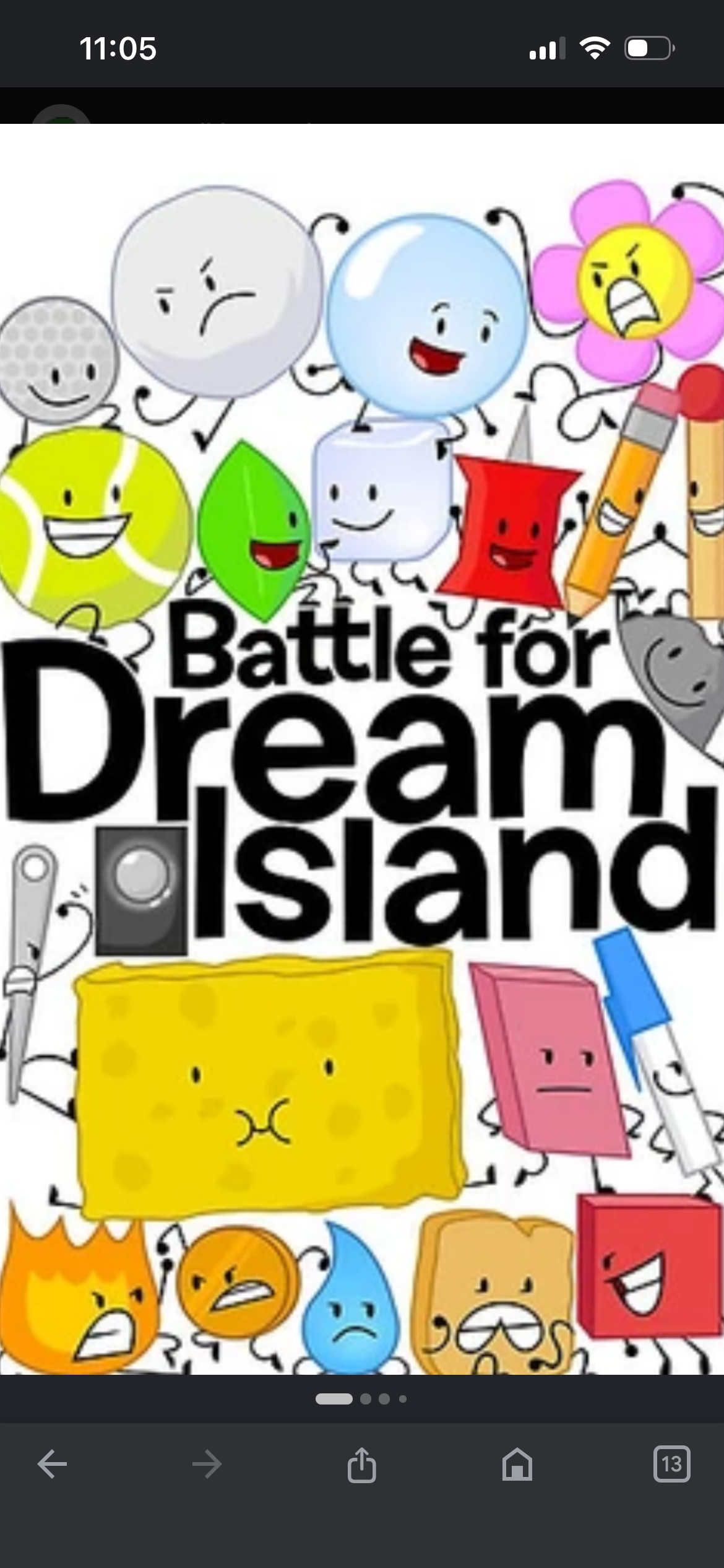 Cover art for Battle For Dream Island on AI Dungeon