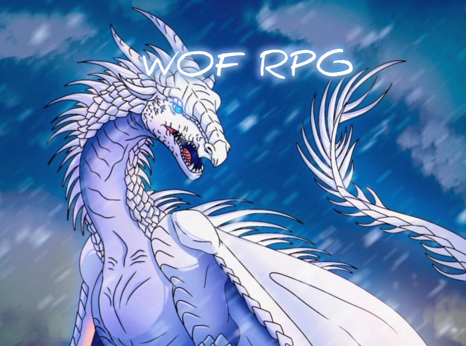 Cover art for Wings of fire RPG, a dragons scenario on AI Dungeon