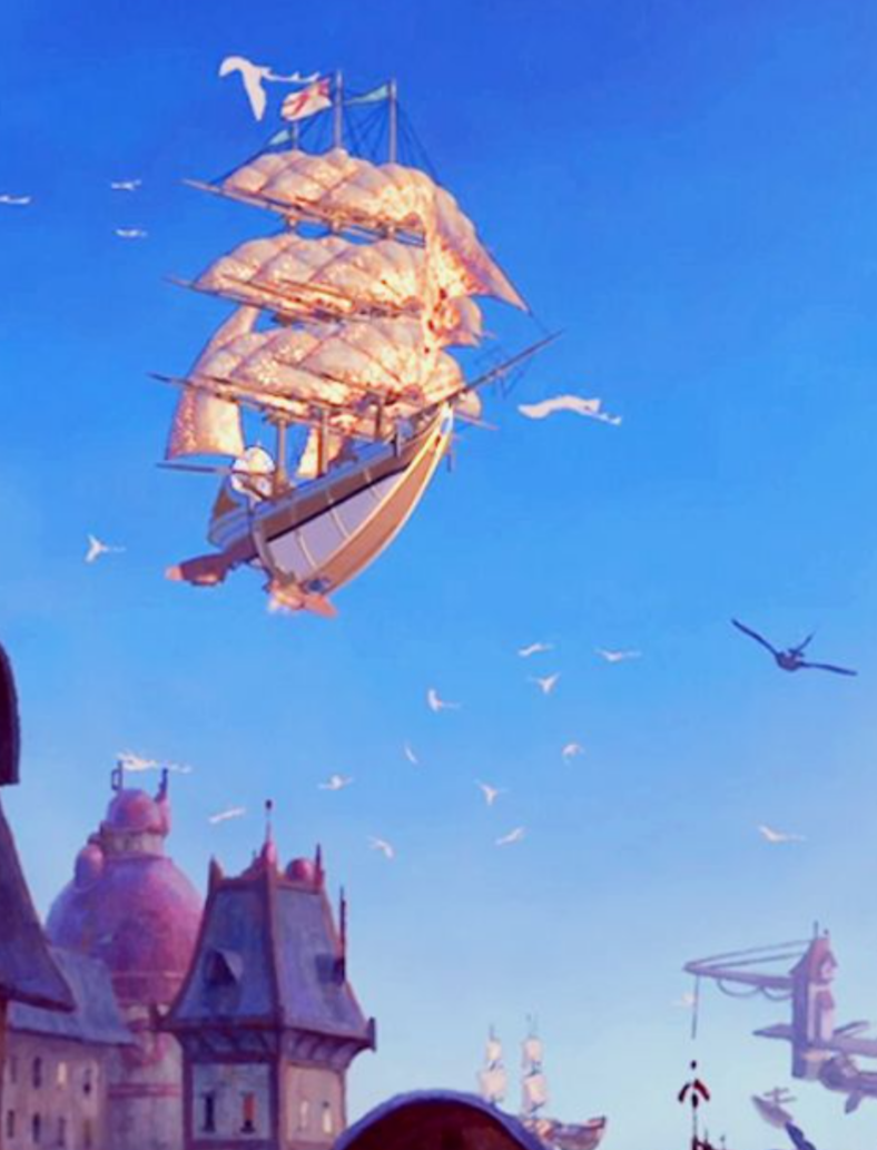 Cover art for Treasure Planet, a treasure planet scenario on AI Dungeon