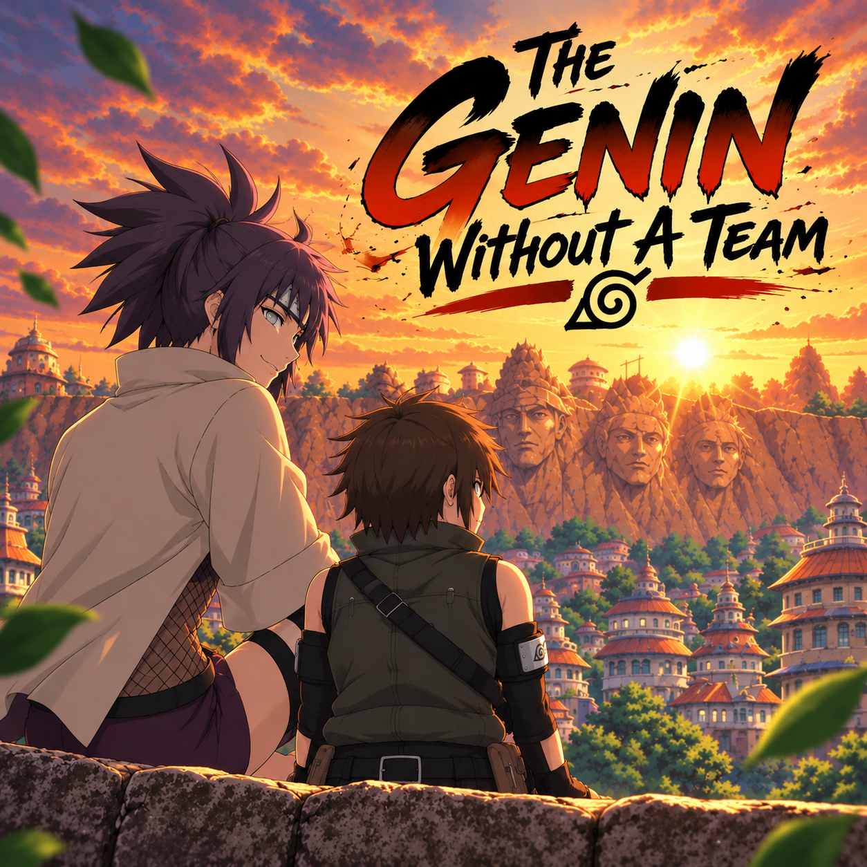 Cover art for The Genin Without A Team, a naruto scenario on AI Dungeon