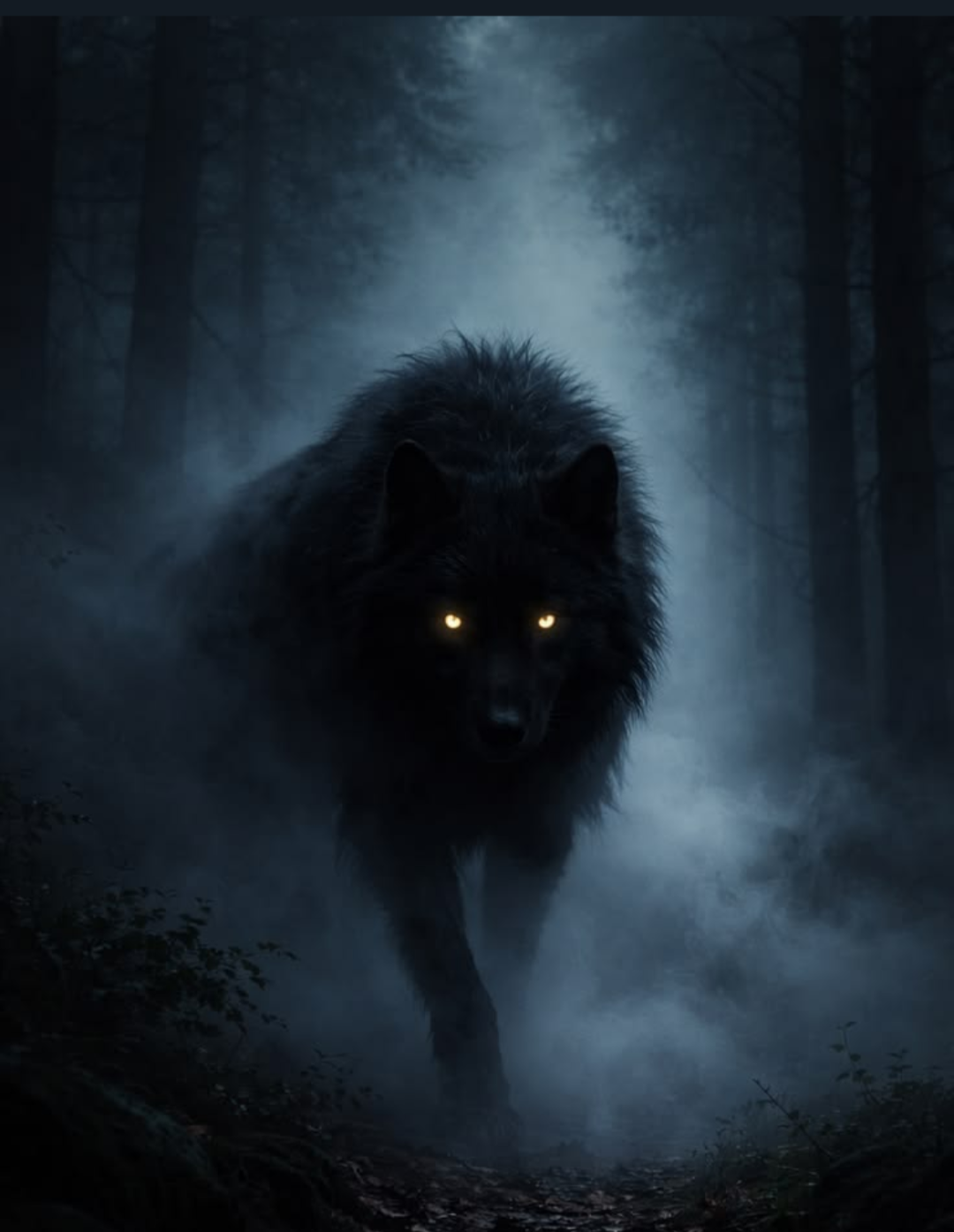 Cover art for Cryptid's Call, a cryptid scenario on AI Dungeon