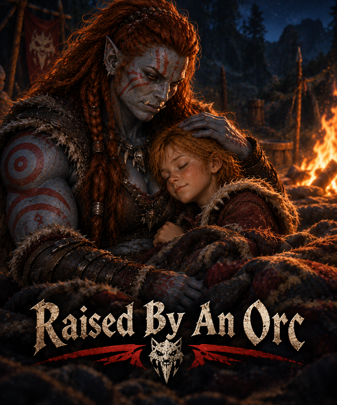 Cover art for Raised By An Orc ♀️, an orc scenario on AI Dungeon