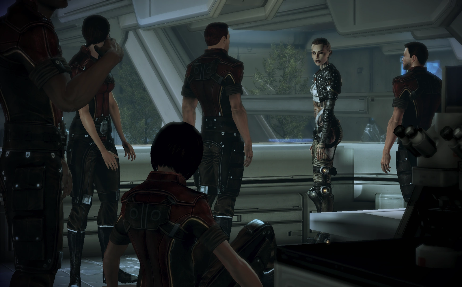 Cover art for Mass Effect Jack's Biotic Squad, a mass effect scenario on AI Dungeon