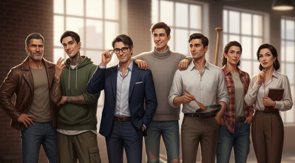 Cover art for Mind the Gap, a romance scenario on AI Dungeon