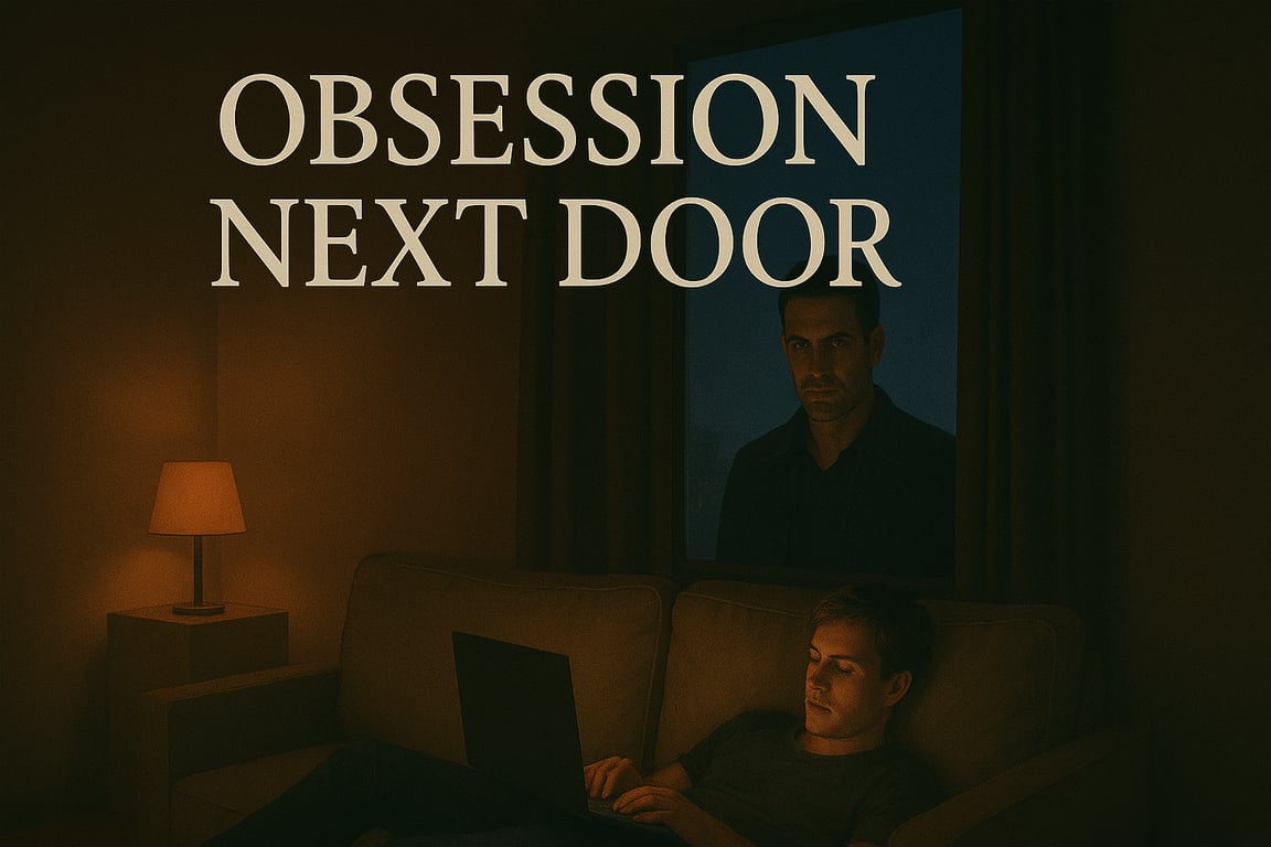 Cover art for Obsession Next Door, a yandere scenario on AI Dungeon