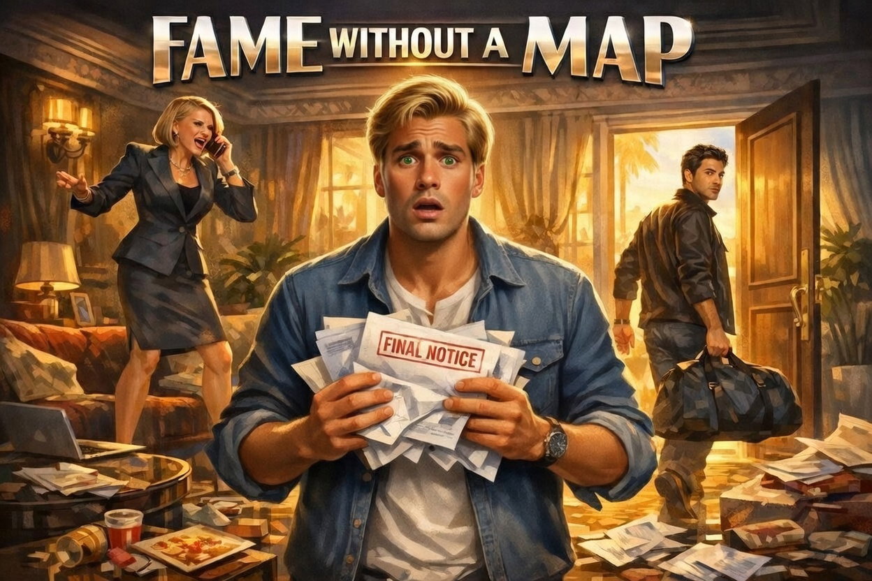 Cover art for Fame Without a Map, a fame scenario on AI Dungeon