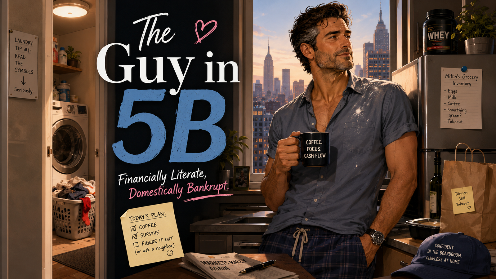 Cover art for The Guy in 5B - Financially Literate, Domestically Bankrupt, a neighbor scenario on AI Dungeon