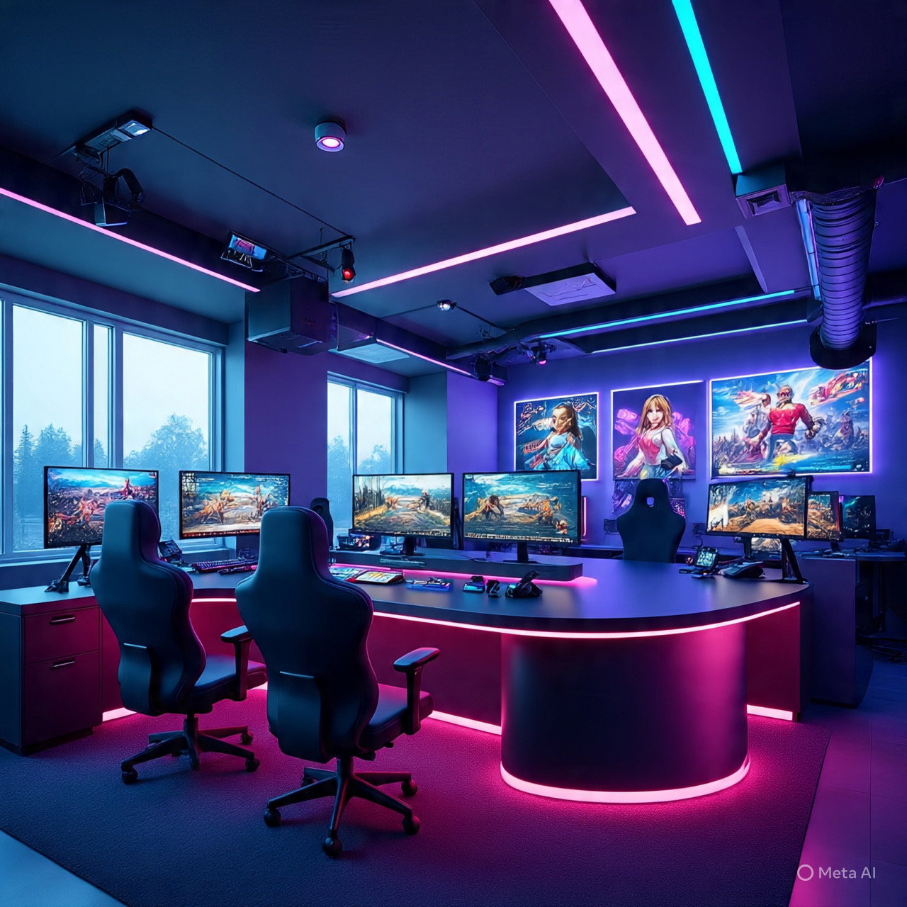 Cover art for Game Studio Tycoon on AI Dungeon