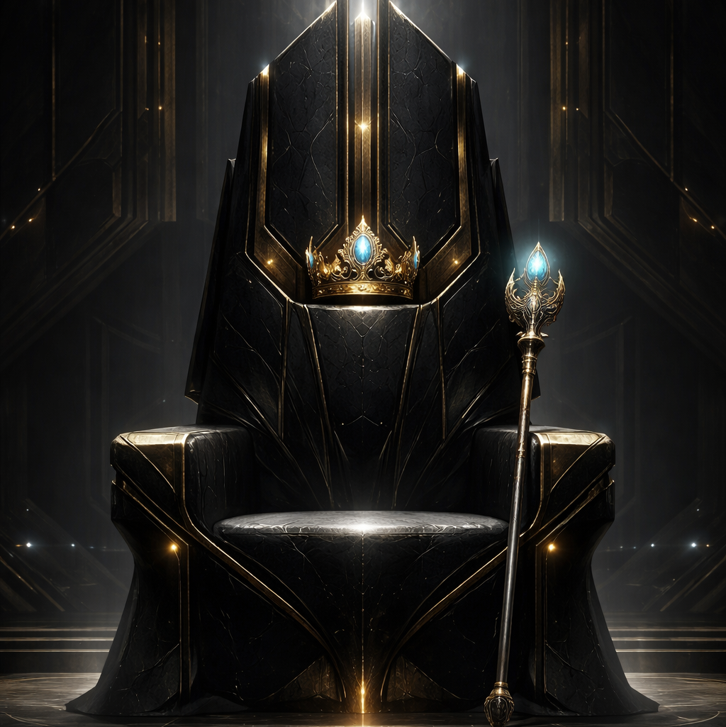 Cover art for The Inherited Throne on AI Dungeon