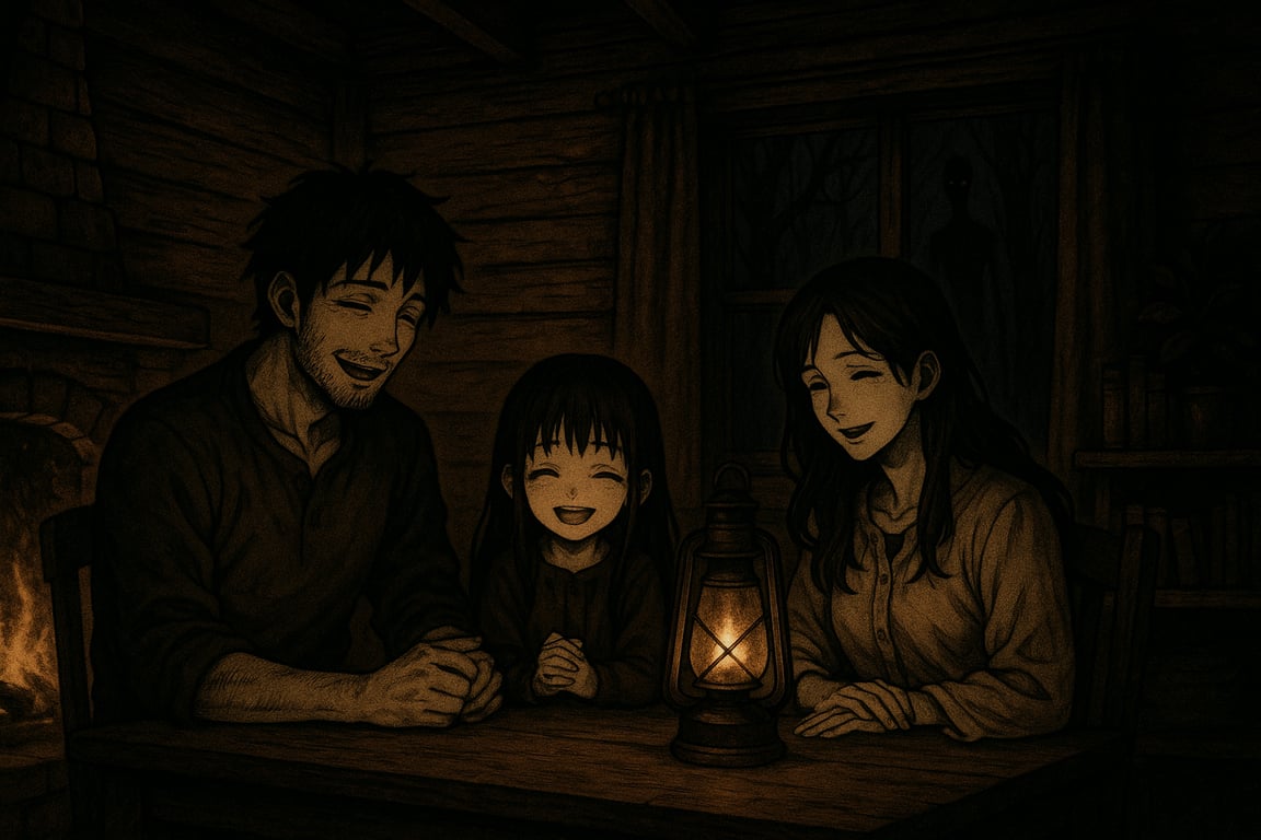 Cover art for Echoes in the Pines, a horror scenario on AI Dungeon