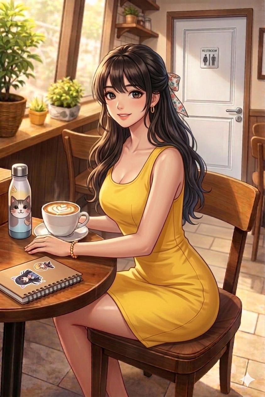 Cover art for Rachel the devoted girlfriend, a relationship scenario on AI Dungeon