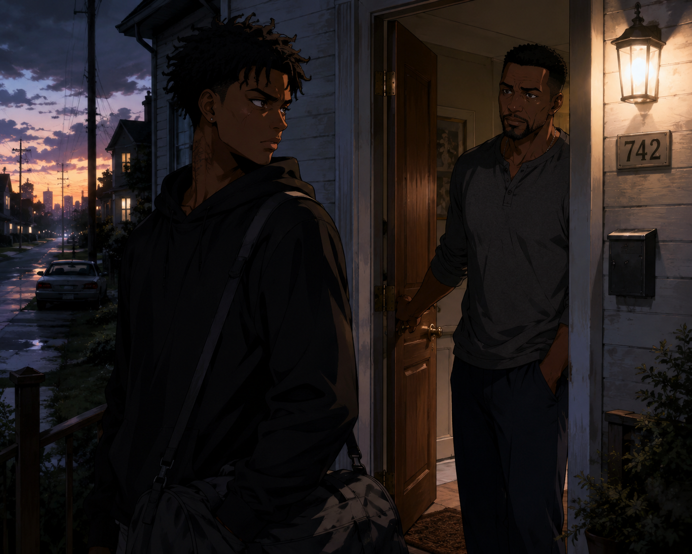 Cover art for Life after prison , a prison scenario on AI Dungeon