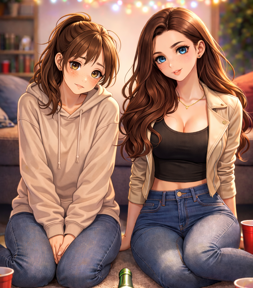 Cover art for "ðŸŽ" Spin the Bottle (The Choice), a romance scenario on AI Dungeon