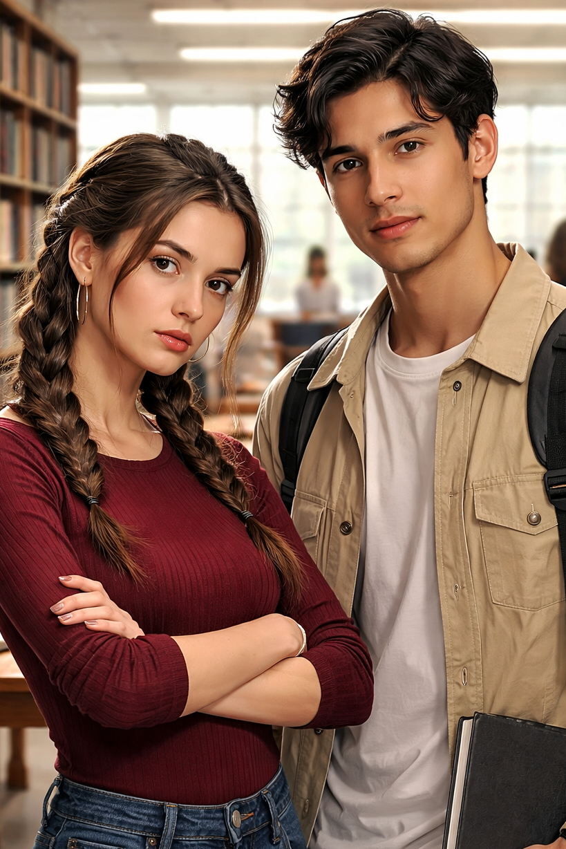 Cover art for The Exchange Student , a relationship scenario on AI Dungeon