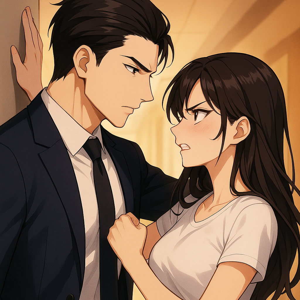 Cover art for His classmate, her annoyance, an enemies to lovers scenario on AI Dungeon