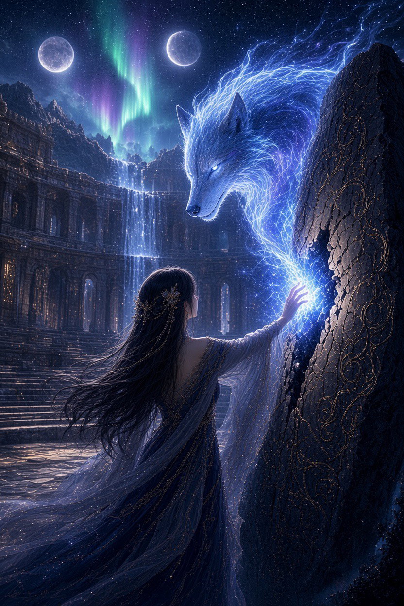 Cover art for Bonded Beast, a fantasy scenario on AI Dungeon