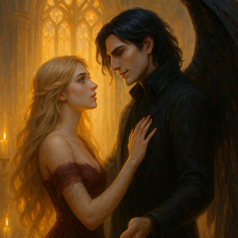 Cover art for The Devils Bargain, a magic scenario on AI Dungeon