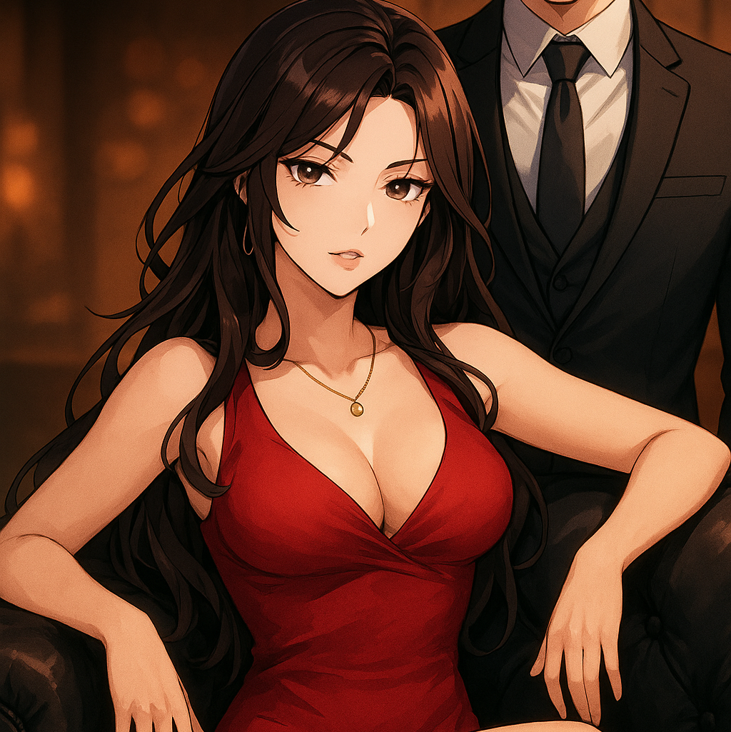 Cover art for My dad the mafia boss, a mafia scenario on AI Dungeon