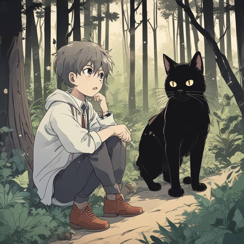 Cover art for A Talking Familiar..?, a magic scenario on AI Dungeon