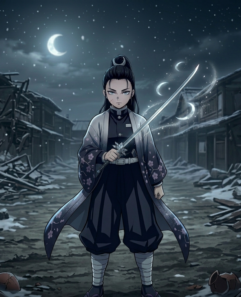 Cover art for you are demon in demon slayer-but?, a demon slayer scenario on AI Dungeon