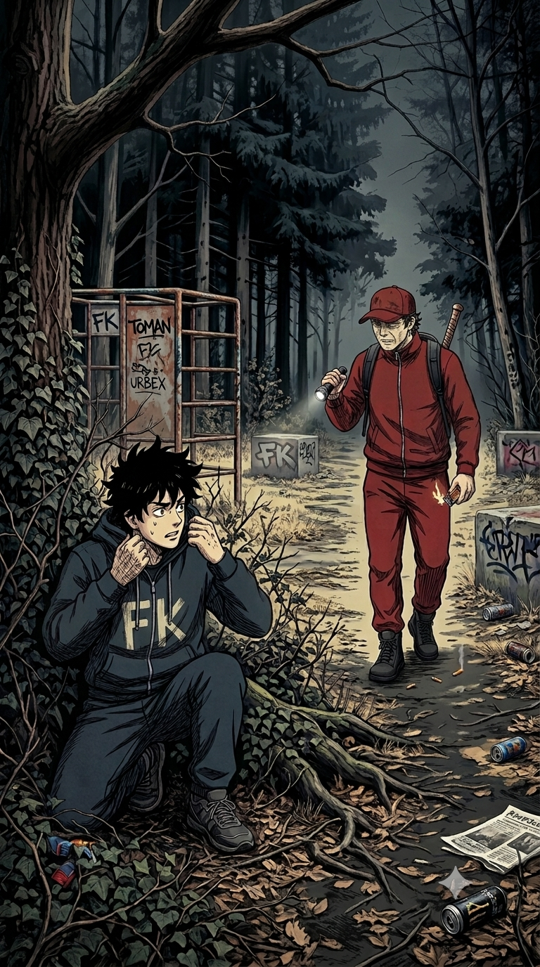Cover art for game named The lock, a thriller scenario on AI Dungeon