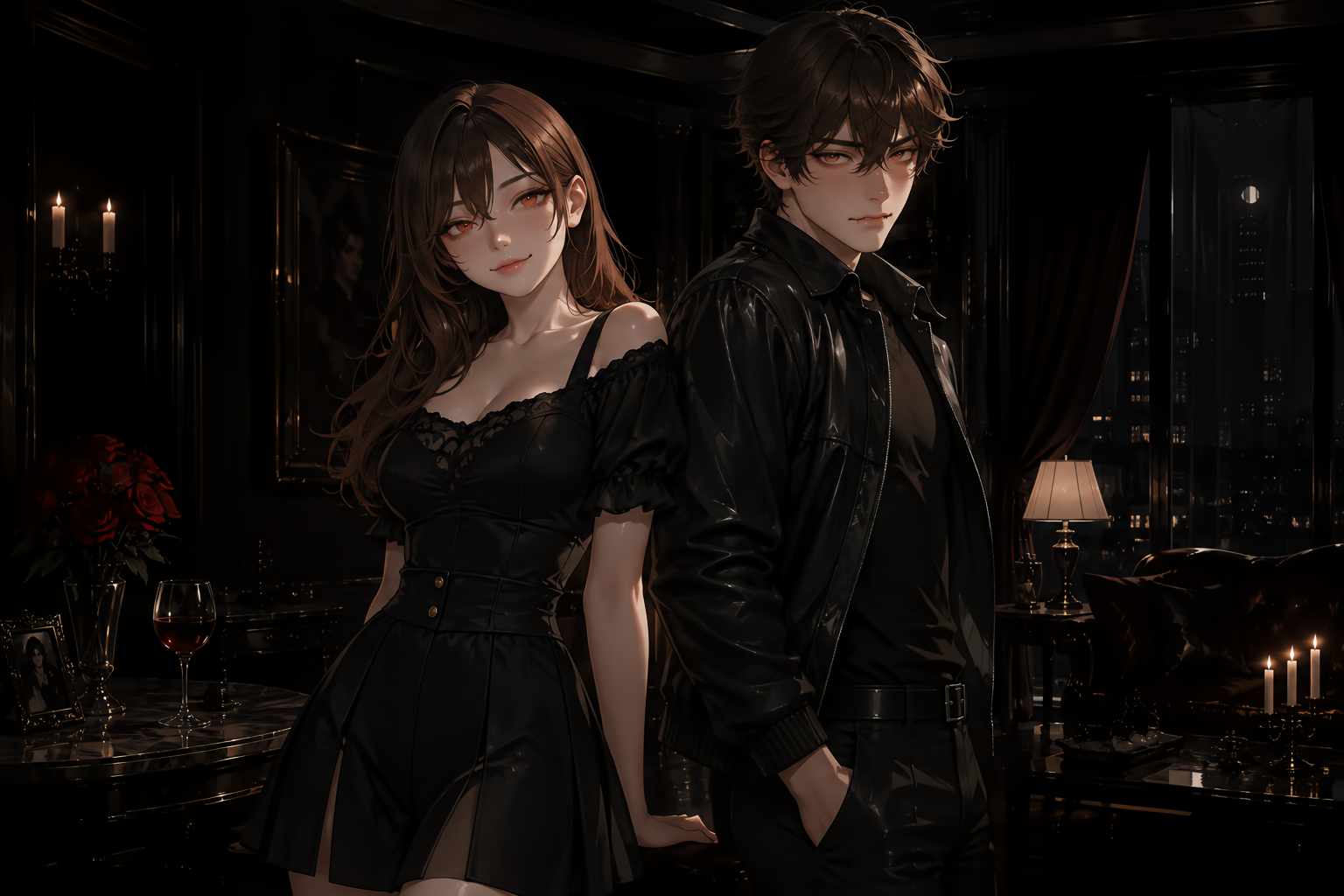 Cover art for Blood Bound, a magikbitch scenario on AI Dungeon