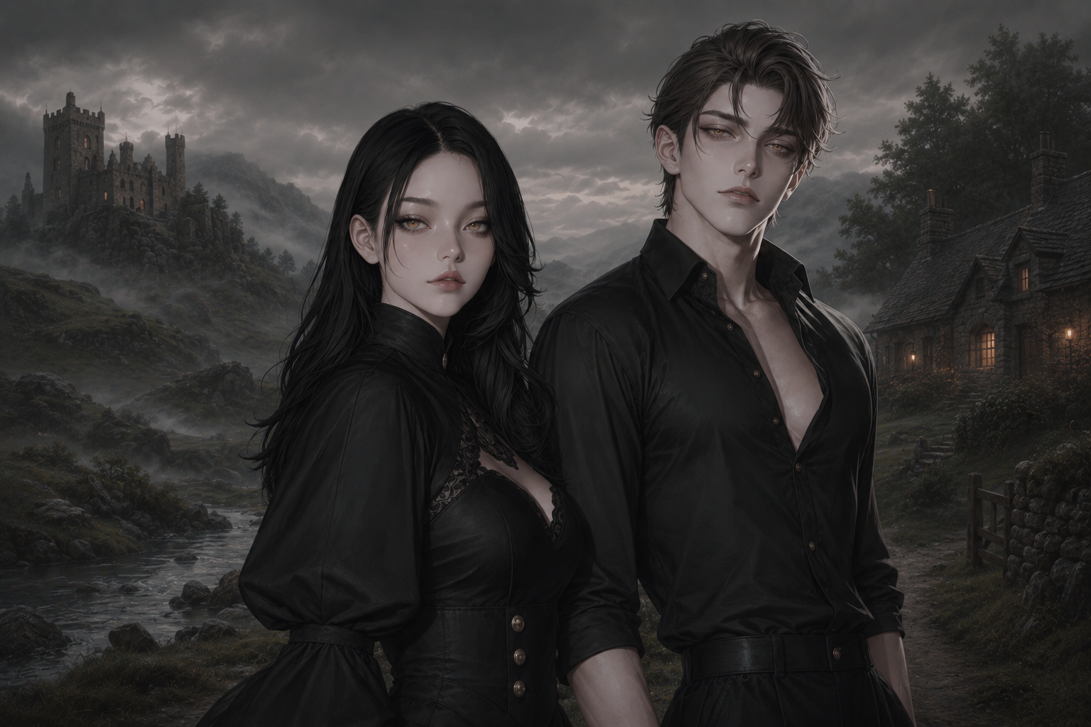 Cover art for An Irish Inheritance, a magikbitch scenario on AI Dungeon
