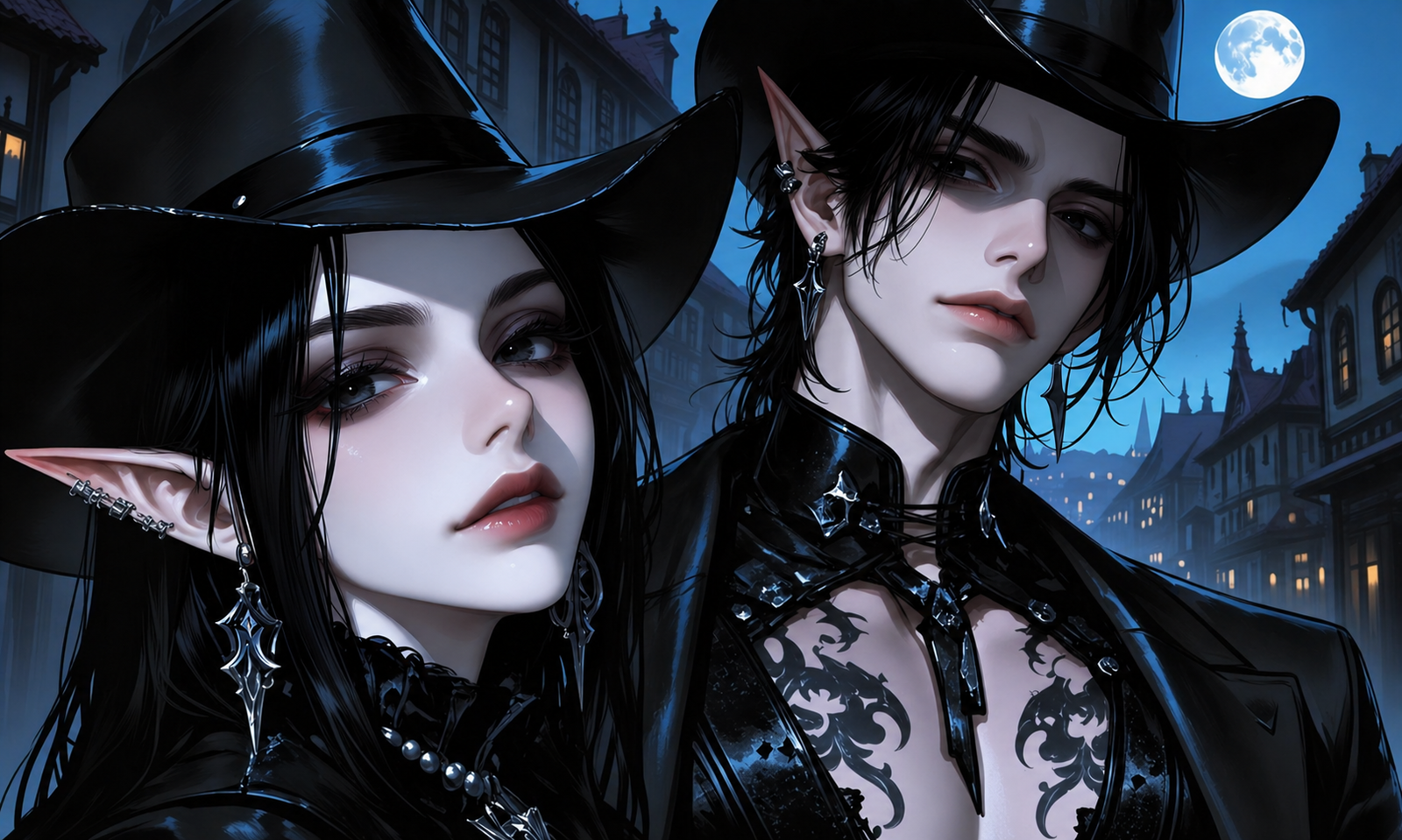 Cover art for Hunted, a magikbitch scenario on AI Dungeon