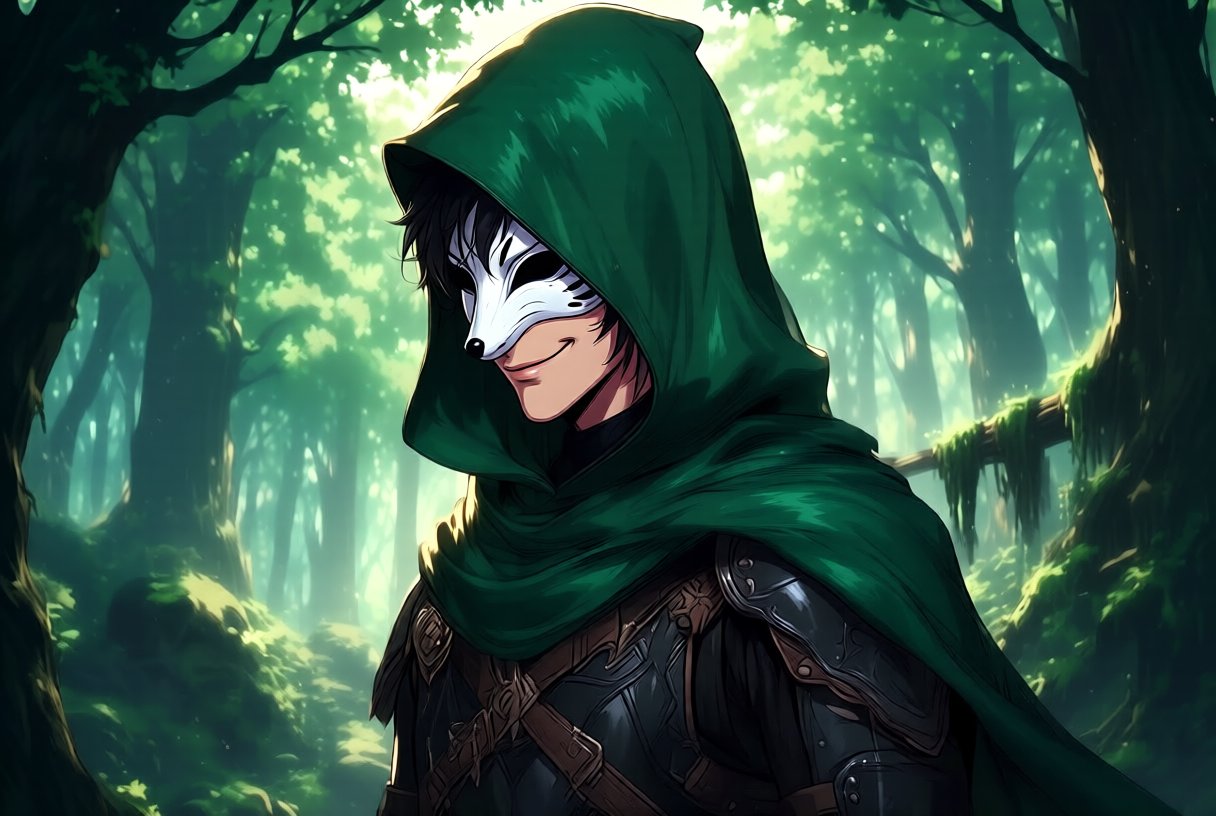 Cover art for The White Fox ✨Robin Hood Inspired, a magikbitch scenario on AI Dungeon