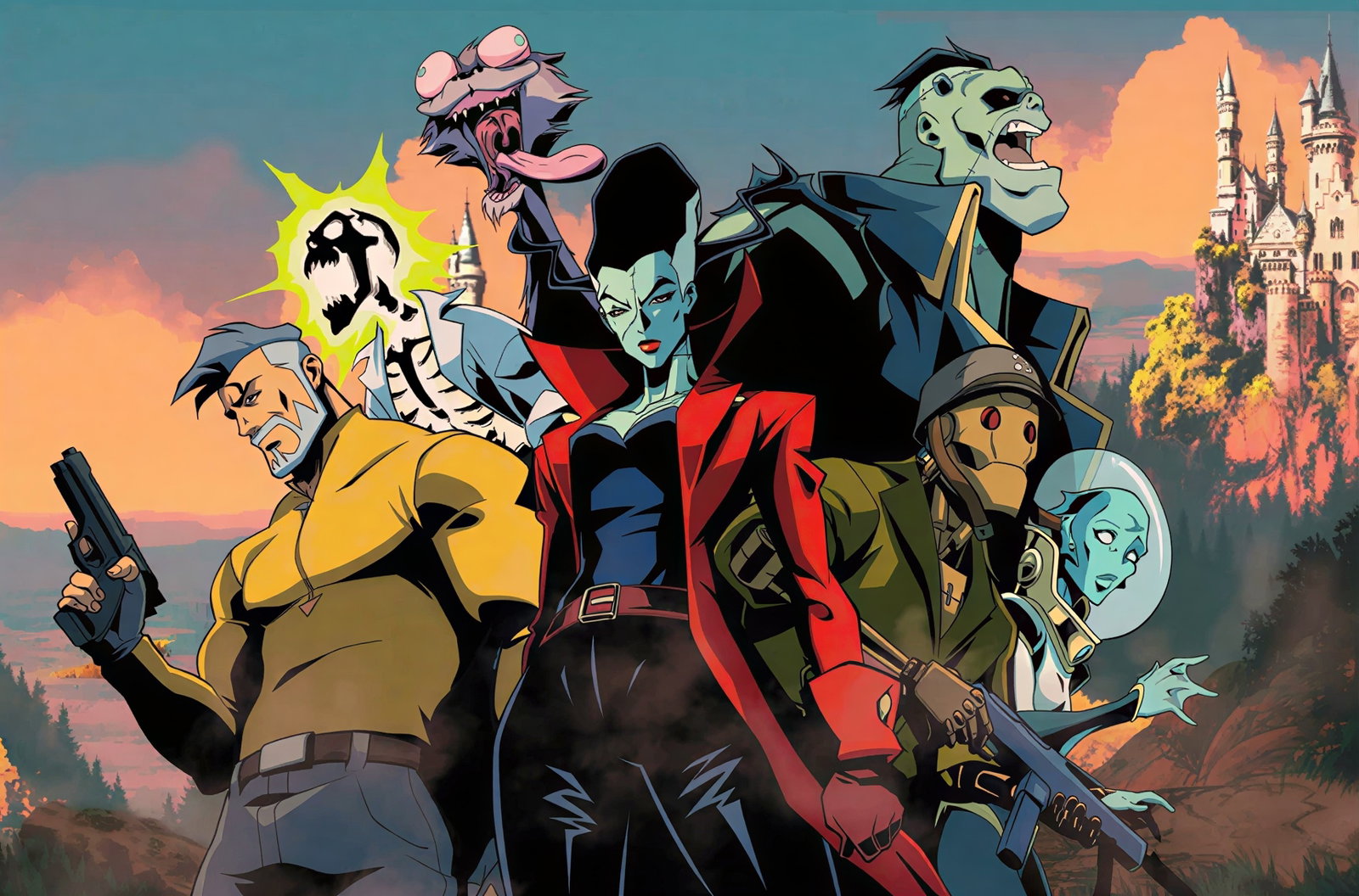 Cover art for Welcome to Task Force M (Creature Commandos), a magikbitch scenario on AI Dungeon