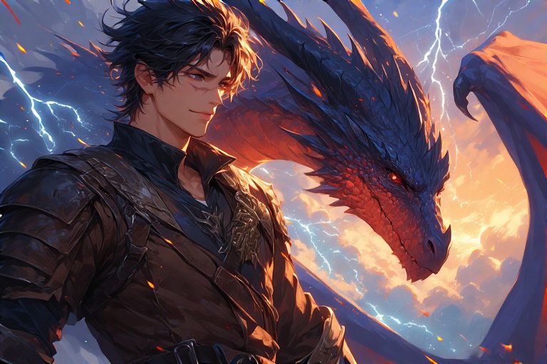 Cover art for The Dragon Rider Who Forgot How to Fly, a nsfw scenario on AI Dungeon