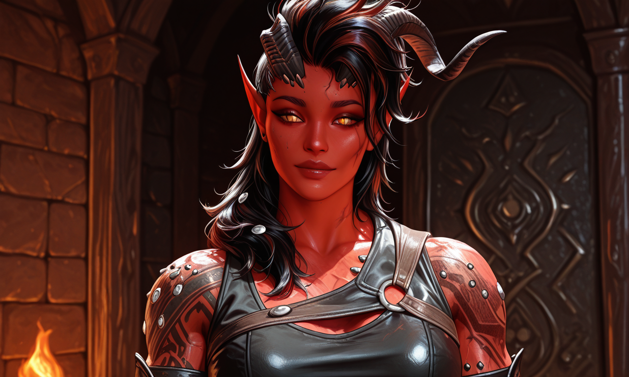 Cover art for ❤️🔥Chains of Avernus❤️🔥, a magikbitch scenario on AI Dungeon