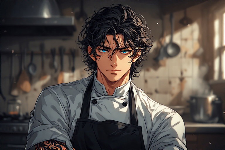 Cover art for Silas Marrin, the Head Chef, a savehusbandos scenario on AI Dungeon