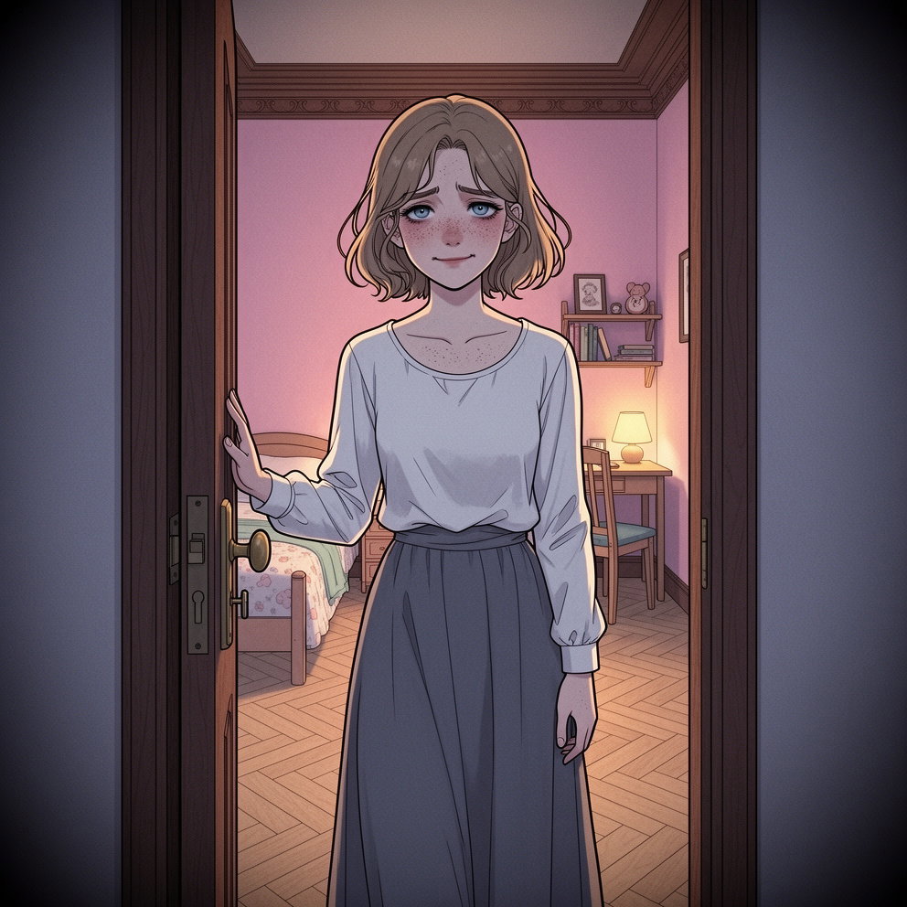 Cover art for In the Golden Child's Shadow, a sister scenario on AI Dungeon
