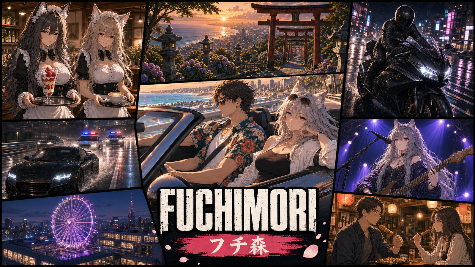 Cover art for Fuchimori, a slice of life world on Voyage