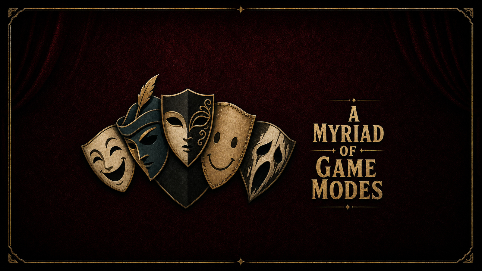 Cover art for Myriad of Game Modes, a narration mod on Voyage