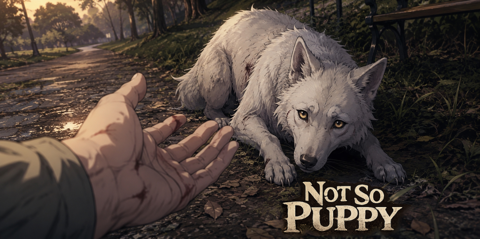 Cover art for Not So Puppy (ðŸŽ), a mystery scenario on AI Dungeon