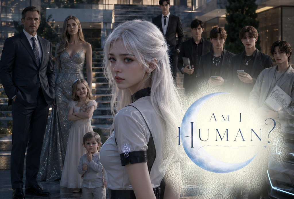 Cover art for Am I human?, a mystery scenario on AI Dungeon