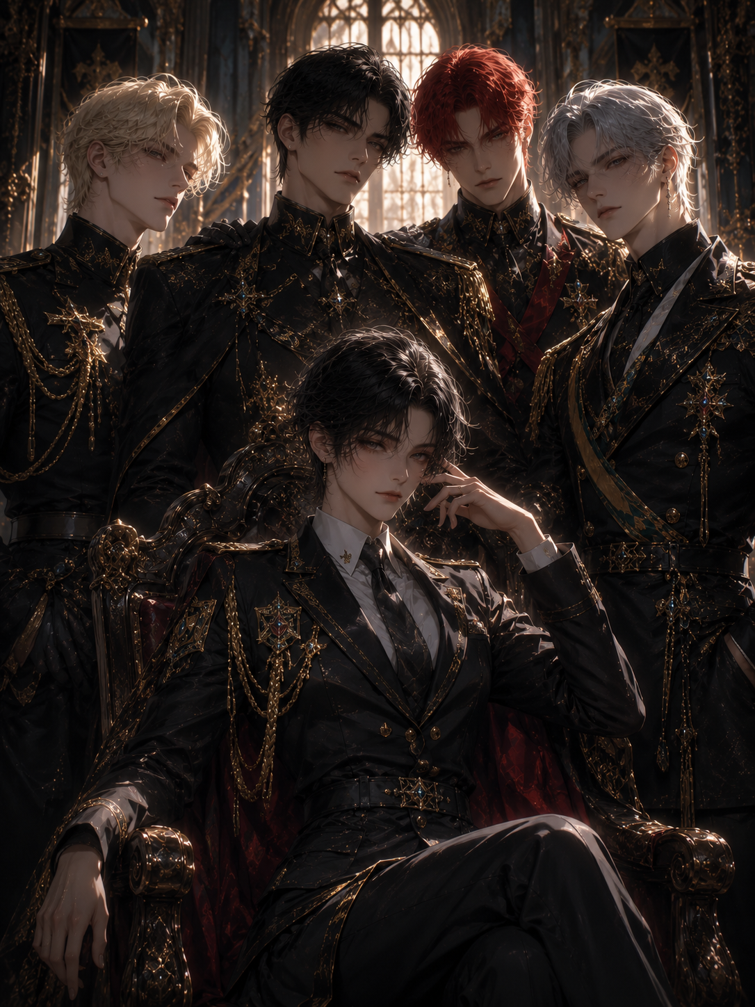 Cover art for Hidden in Formation , a royal military scenario on AI Dungeon