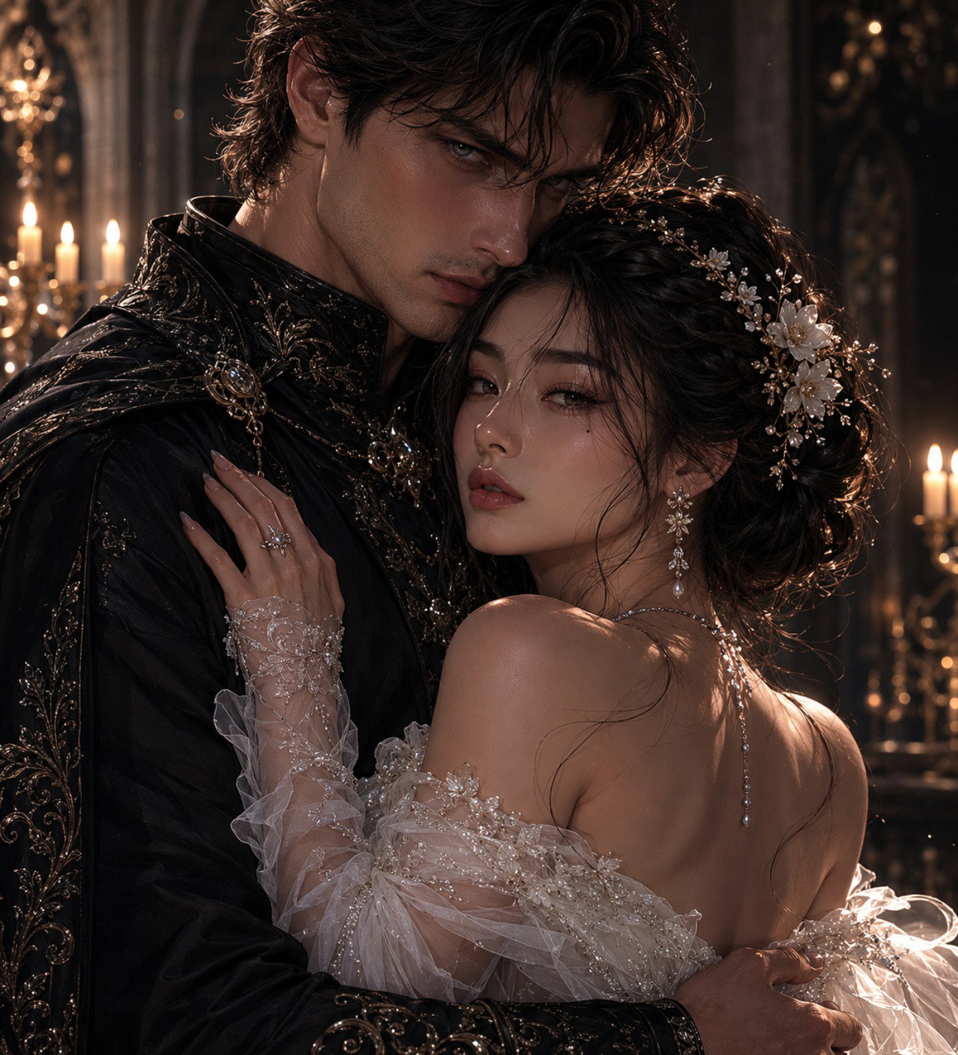 Cover art for Stolen Luna , a romance scenario on AI Dungeon