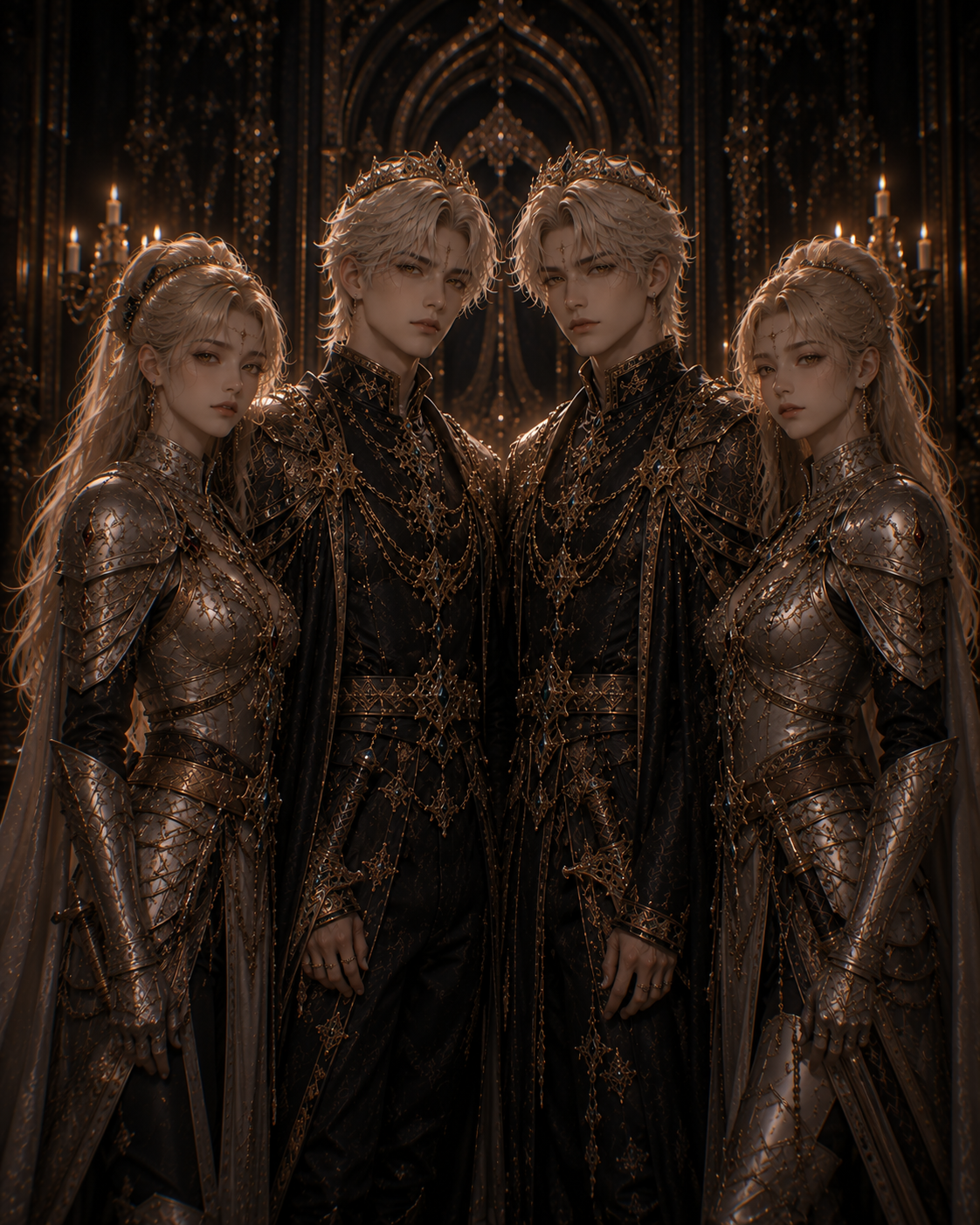 Cover art for The Bright Moon - Male Version , a love scenario on AI Dungeon