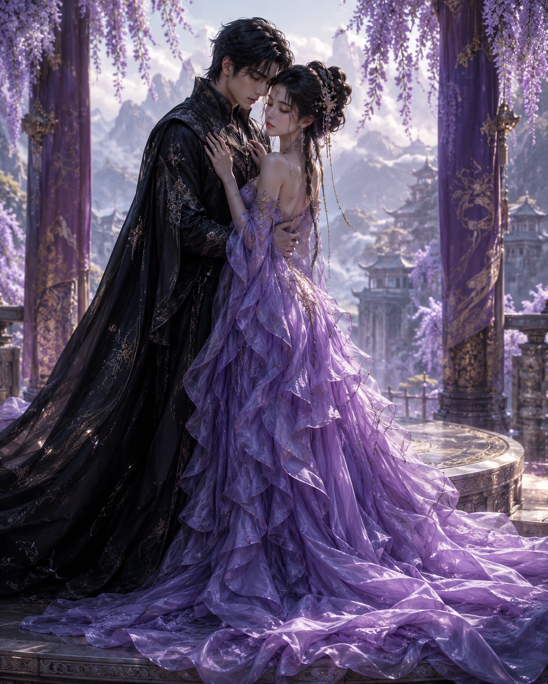 Cover art for A Loyal Sacrifice , a romance scenario on AI Dungeon