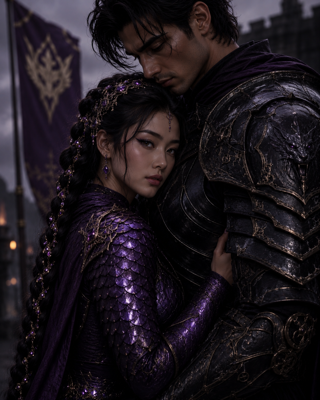 Cover art for A Princess Warrior , a dragons scenario on AI Dungeon