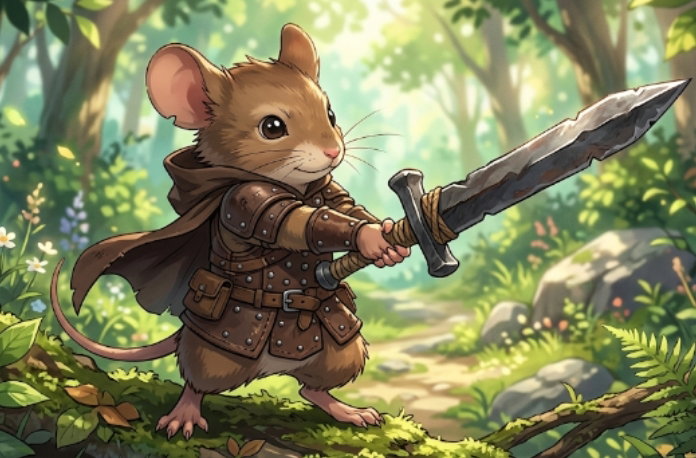 Cover art for The Animal Kingdom, an anthro scenario on AI Dungeon