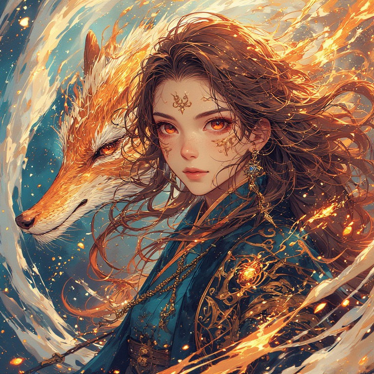 Cover art for The Empress Bǎobiāo, a chinese scenario on AI Dungeon