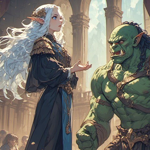 Cover art for The fantasy judge (script case system ⚖️), a justice scenario on AI Dungeon
