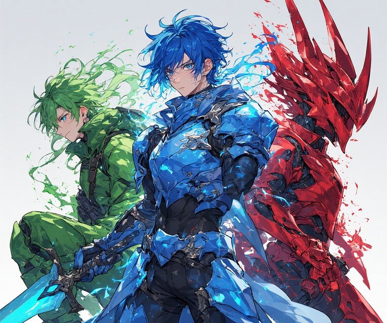Cover art for Console wars, a war scenario on AI Dungeon