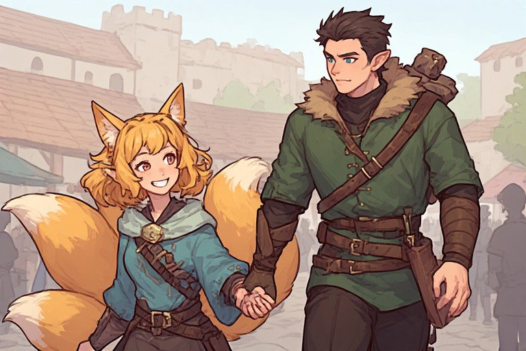 Cover art for Are we really just friends? Creation Tool (Inner Self 1.02 update) , a romance scenario on AI Dungeon