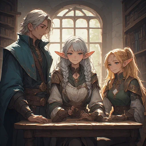 Cover art for The weakest hero and his SS ranked wives, a fantasy world on Voyage